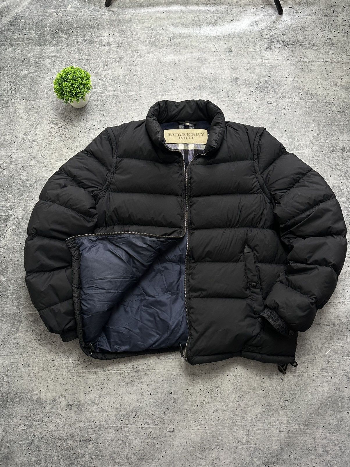 Burberry Burberry Brit Down Puffer Transformer Removable Jacket Size US XXL / EU 58 / 5 - 2 Thumbnail