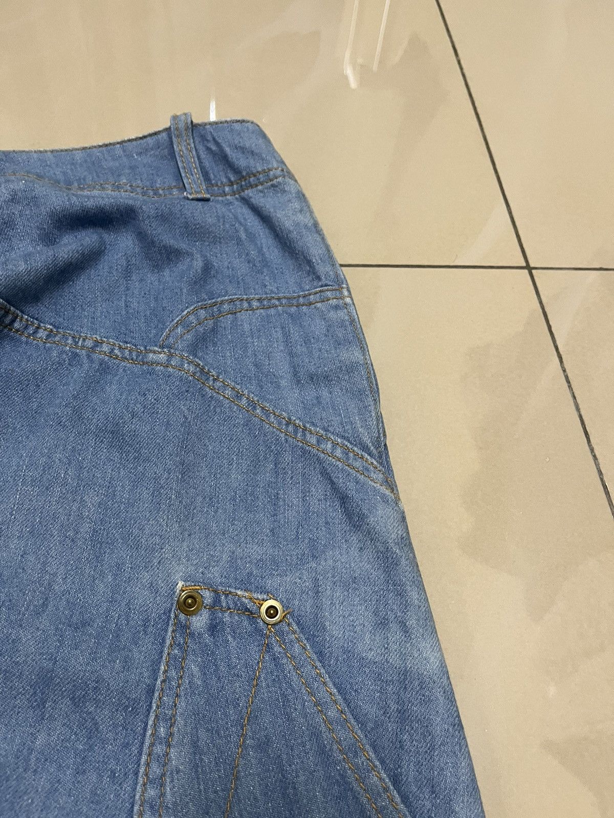 mercibeaucoup Vintage mercibeaucoup issey miyake designer dropcrotch jeans Size US 28 / EU 44 - 13 Thumbnail