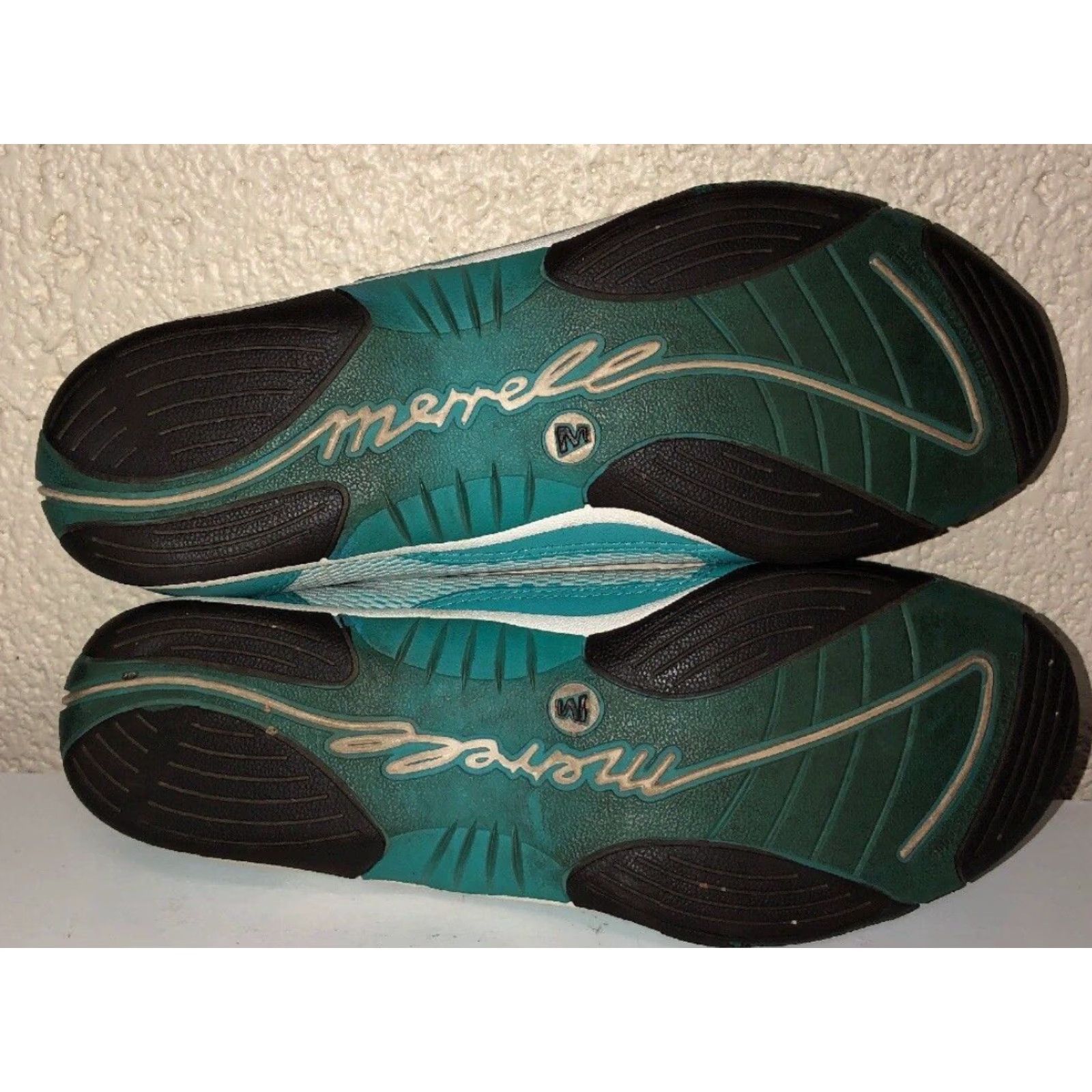 Merrell MERRELL Samba Walking Sneakers Oxford Womens Size 8 Turquoise White Athletic Fashion Size US 8 / IT 38 - 5 Thumbnail