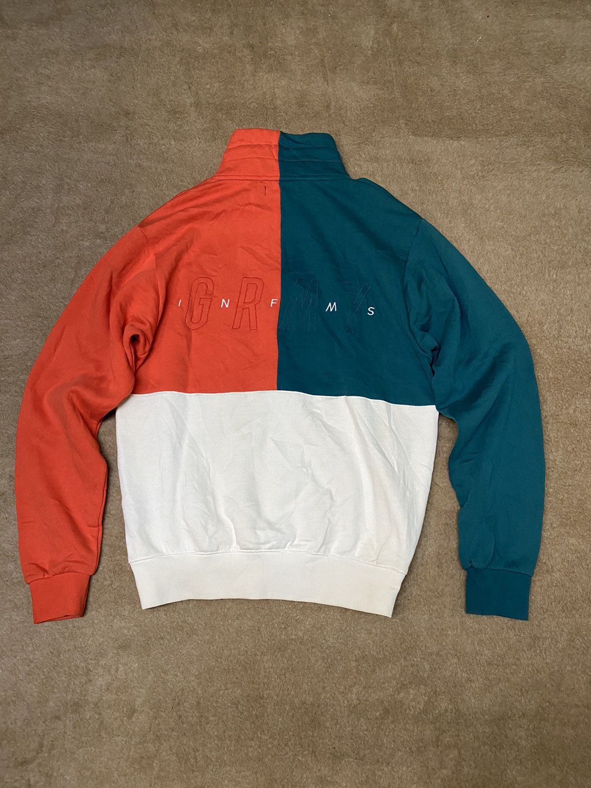 Designer Grimey half zipper sweat shirt Size US M / EU 48-50 / 2 - 3 Thumbnail