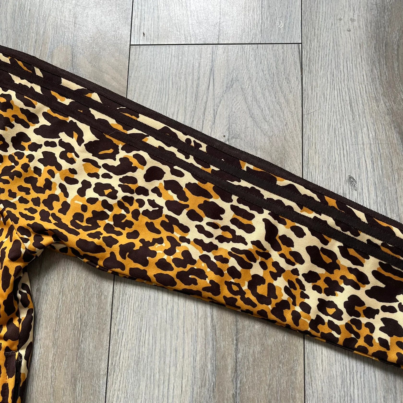 Adidas × Jeremy Scott Adidas Jeremy Scott 2015 Leopard Sequin Track Jacket Size US S / EU 44-46 / 1 - 6 Thumbnail