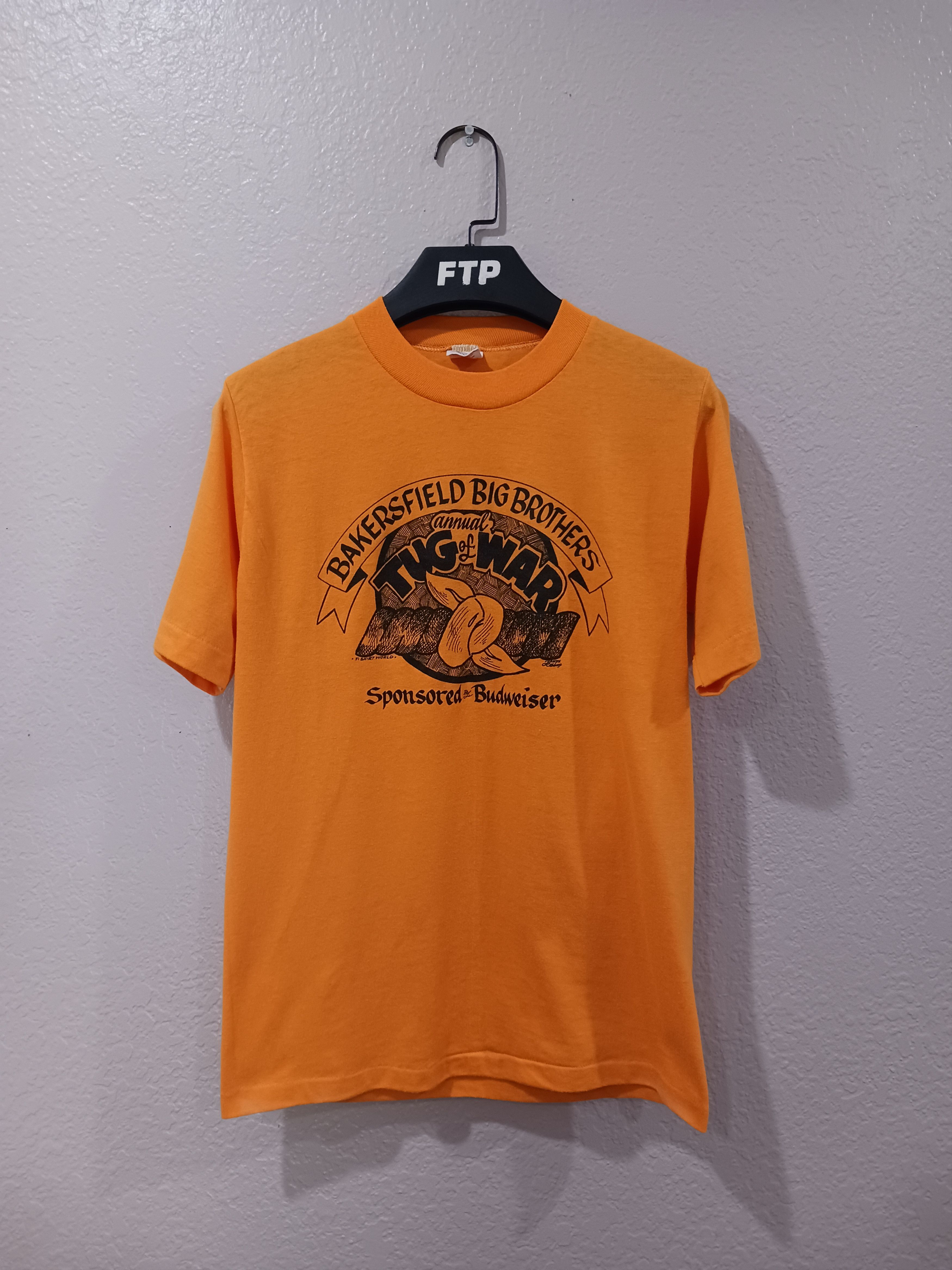 Other × Vintage Bakersfield Big Brothers Tug of War 1980s Vintage Tee Shirt Size US M / EU 48-50 / 2 - 1 Thumbnail