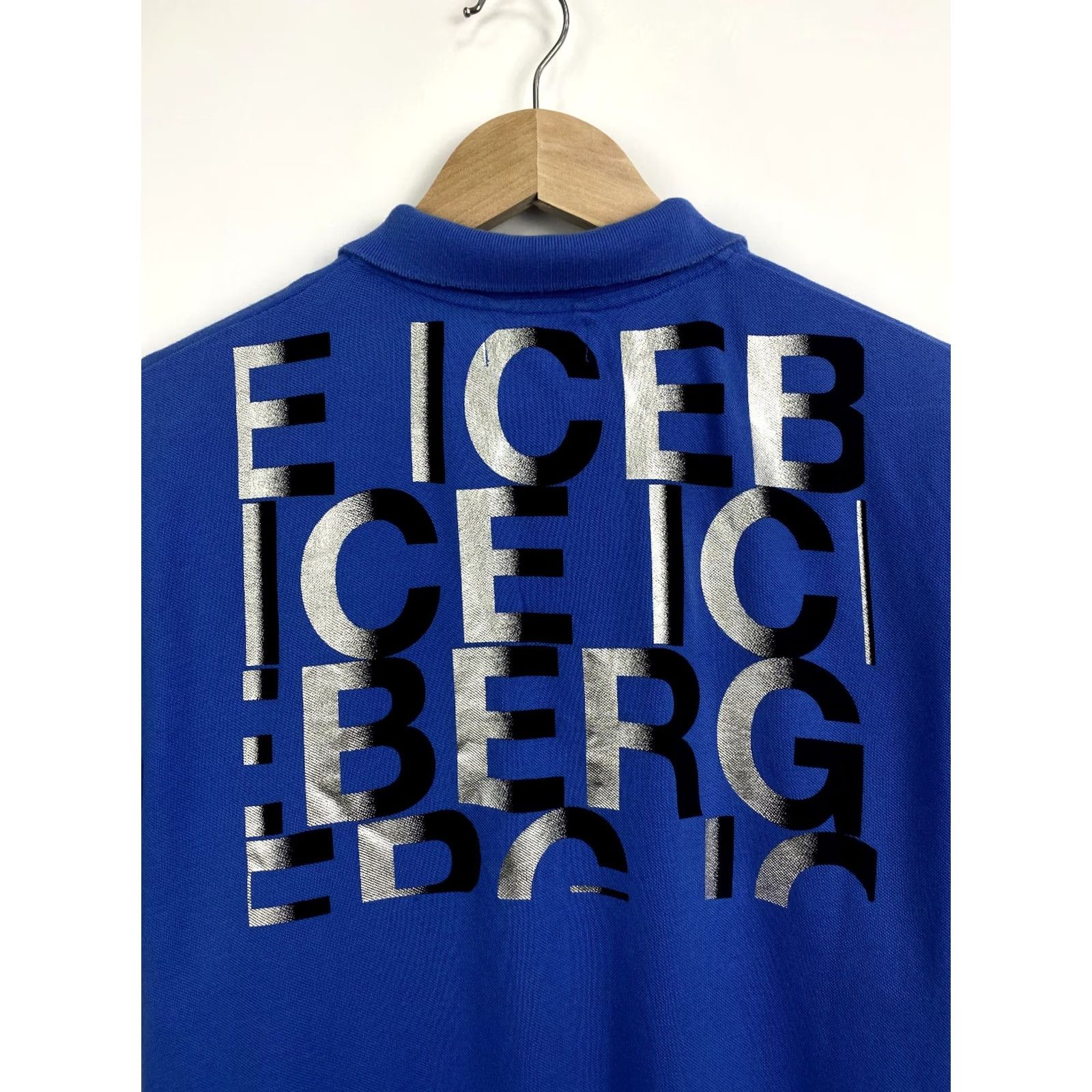 Vintage Vintage Iceberg T-Shirt M Blue 90s Polo rare retro hype Mens Size US M / EU 48-50 / 2 - 4 Thumbnail