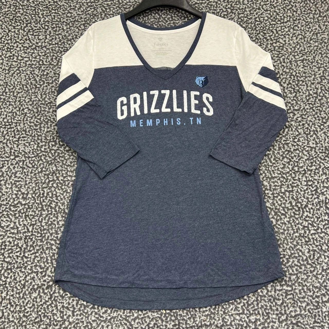 Other Memphis Grizzlies Shirt Women Fanatics 3/4 Sleeve V-Neck M Size M / US 6-8 / IT 42-44 - 1 Thumbnail