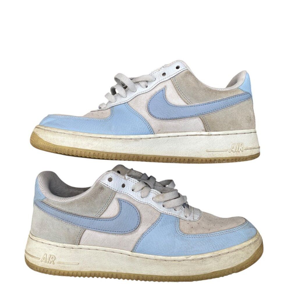 Nike 2019 Nike Air Force 1 Low 07 Light Armory Blue Size 10 ao24 Size US 10 / EU 43 - 3 Thumbnail