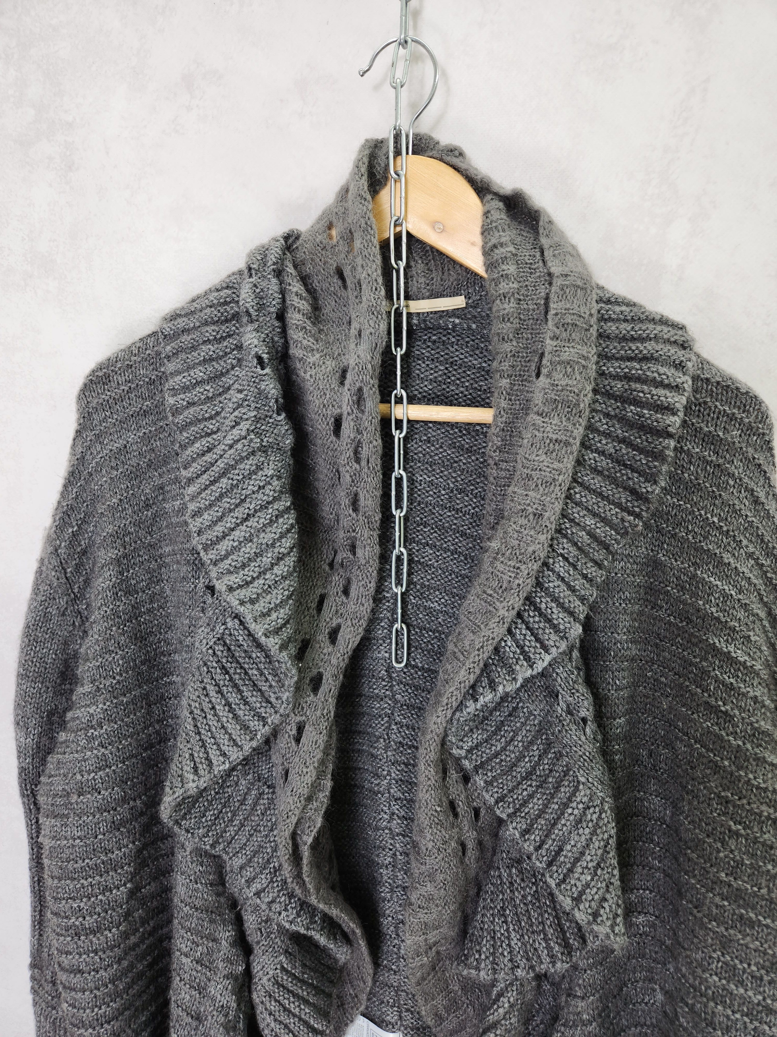 Marithe + Francois Girbaud Marithe Francois Girbaud cravatatakiller mohair cardigan Size M / US 6-8 / IT 42-44 - 6 Thumbnail