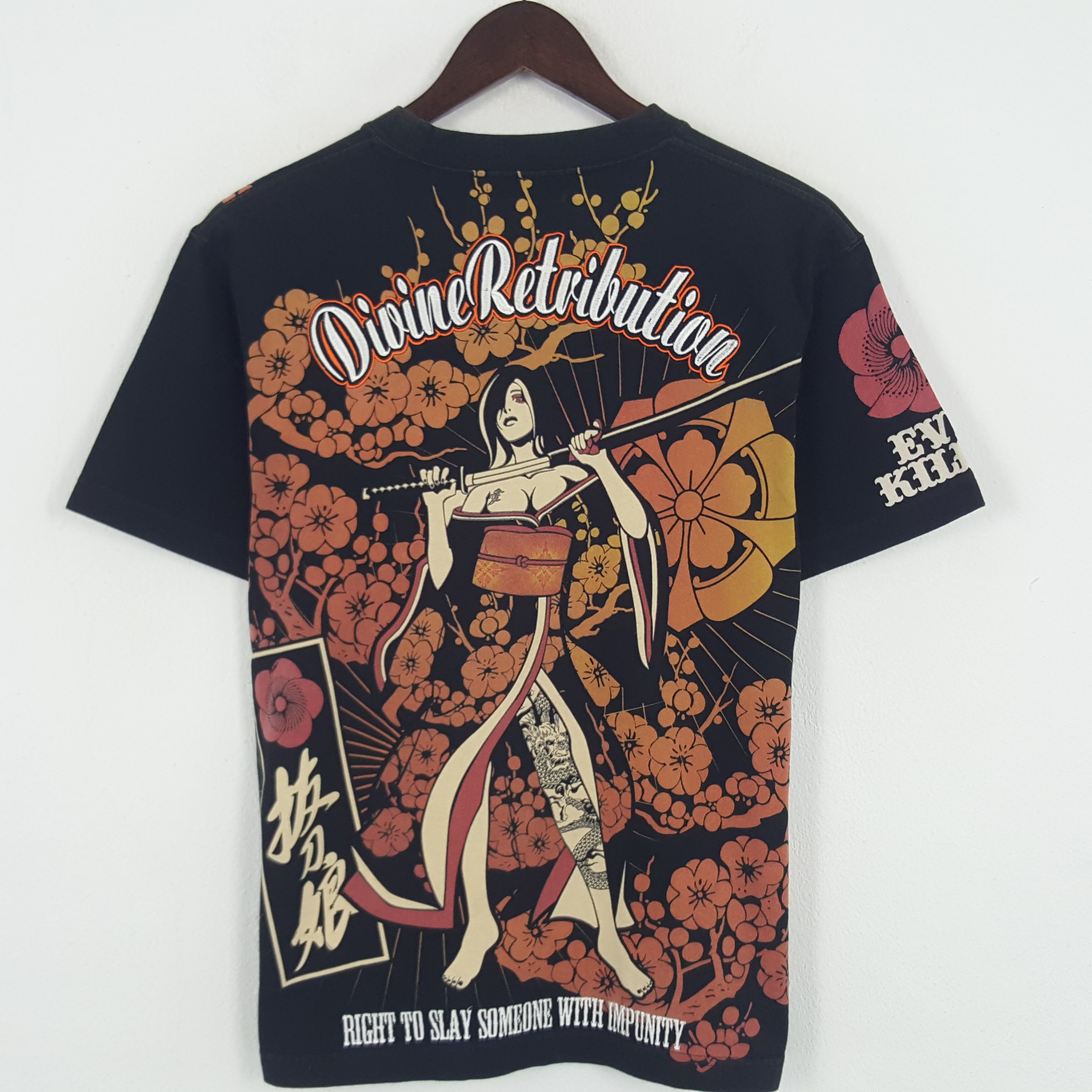 Vintage Vintage Divine Retribution Evil Killer Tshirt Size US M / EU 48-50 / 2 - 1 Thumbnail