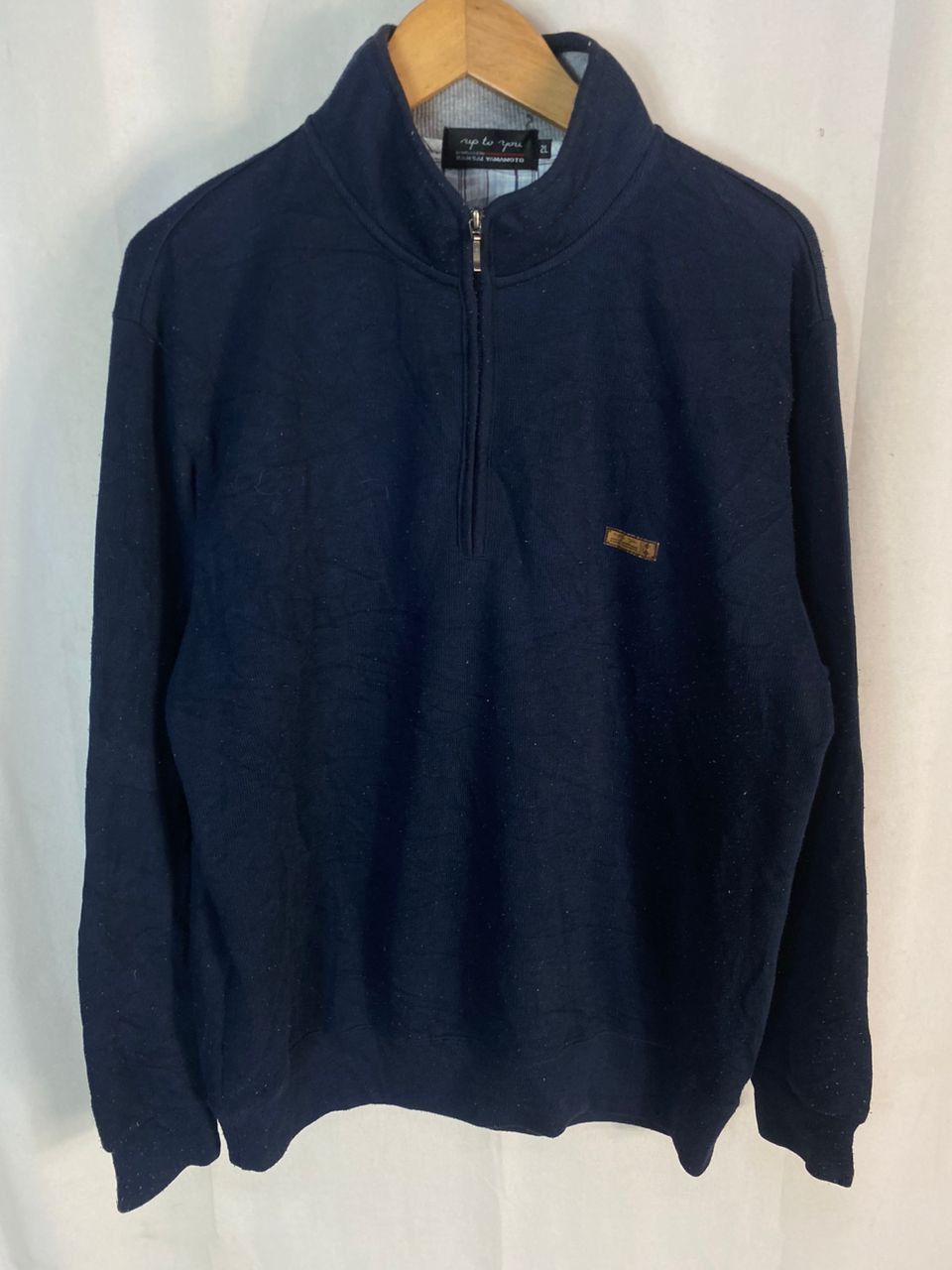 Japanese Brand × Kansai Yamamoto Up to you by kansai Yamamoto half zipper sweatshirt Size US L / EU 52-54 / 3 - 3 Thumbnail