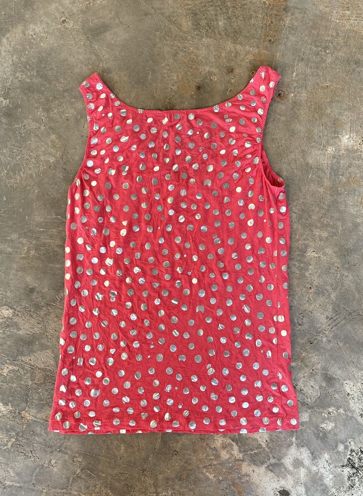 Tsumori Chisato Tsumori Chisato Issey Miyake Volkadot Tank top Size ONE SIZE - 4 Thumbnail