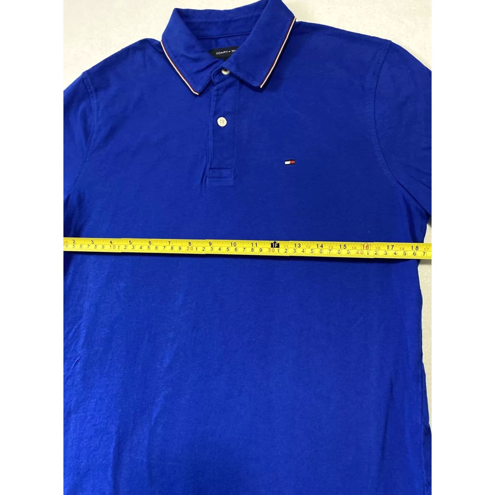 Vintage Tommy Hilfiger Polo Shirt Men’s M Blue Polo Shirt Casual Golf Polo Shirt Spring Summer Mens Regular Short Sleeve Cotton Dressy Polo Shirt 25-5 Size US M / EU 48-50 / 2 - 5 Thumbnail