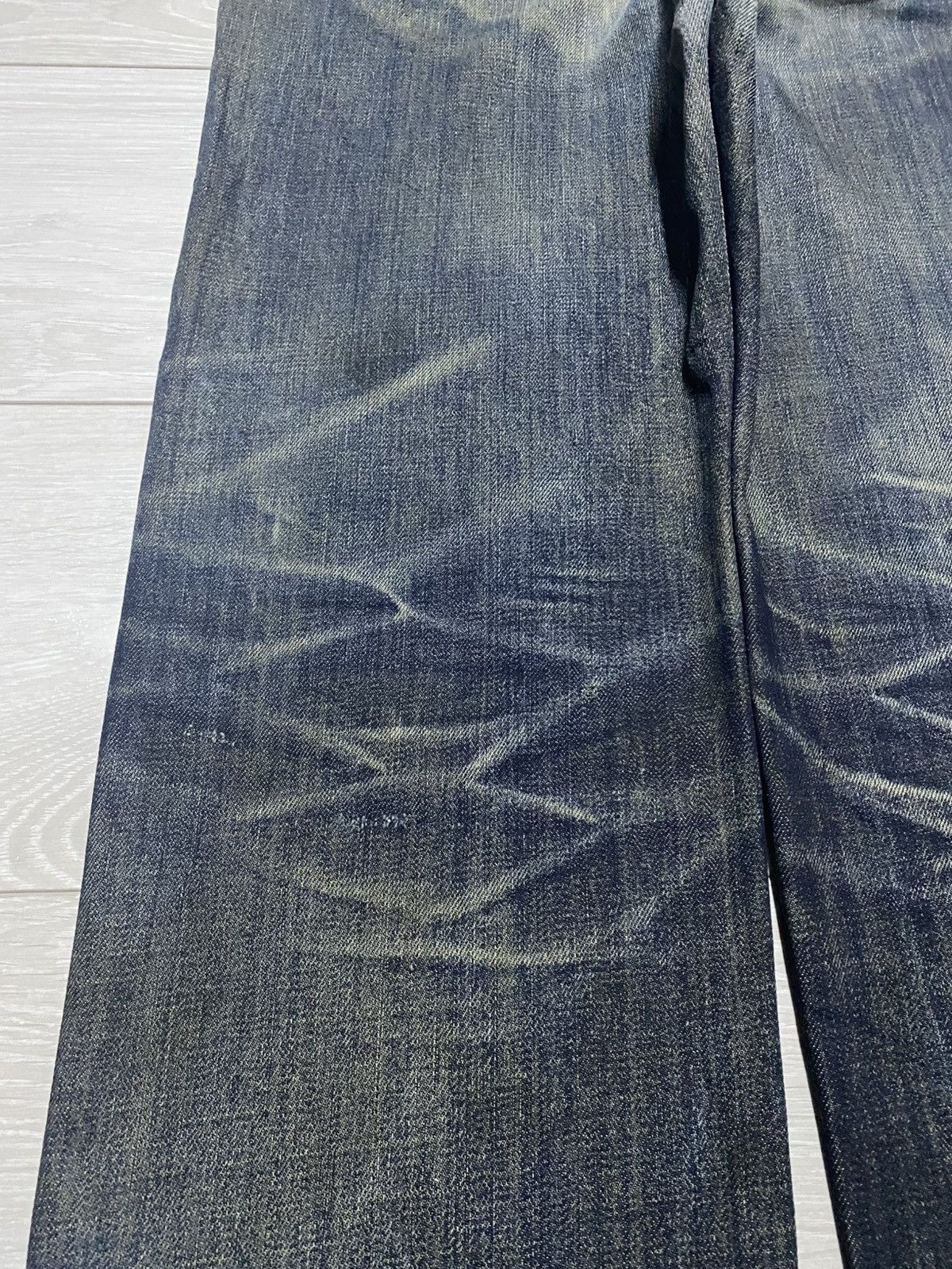 Undercover × Uniqlo Vintage Uniqlo Mud Wash Distressed Loose Jeans Size US 31 - 7 Thumbnail