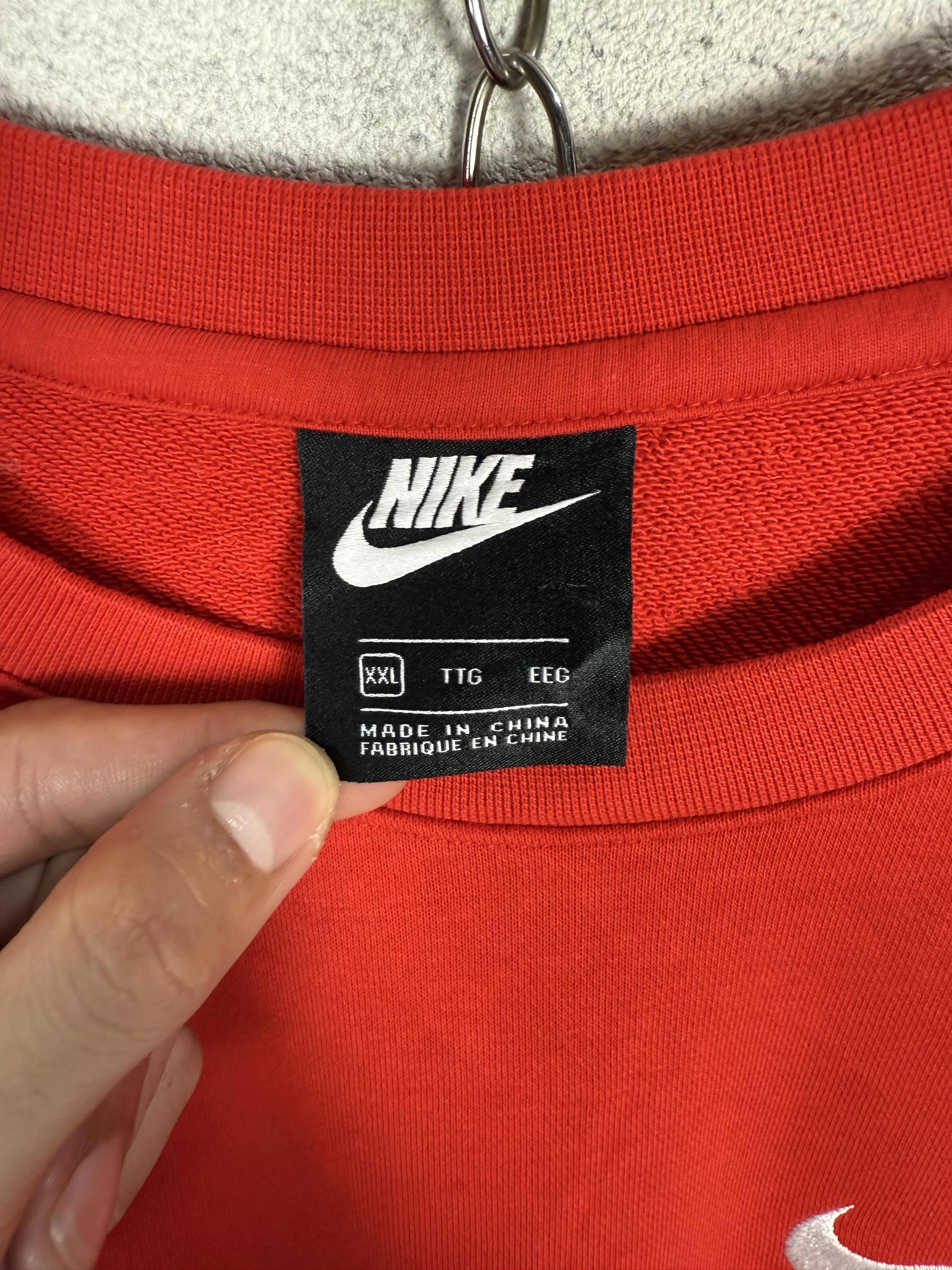 Nike Nike Swoosh Sweatshirt Crewneck Size US XXL / EU 58 / 5 - 6 Thumbnail