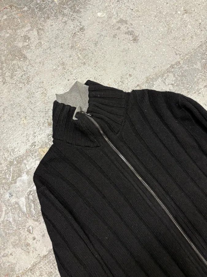 Dolce & Gabbana 2000s Dolce & Gabbana Black Wool Zip Sweater Size US M / EU 48-50 / 2 - 5 Thumbnail