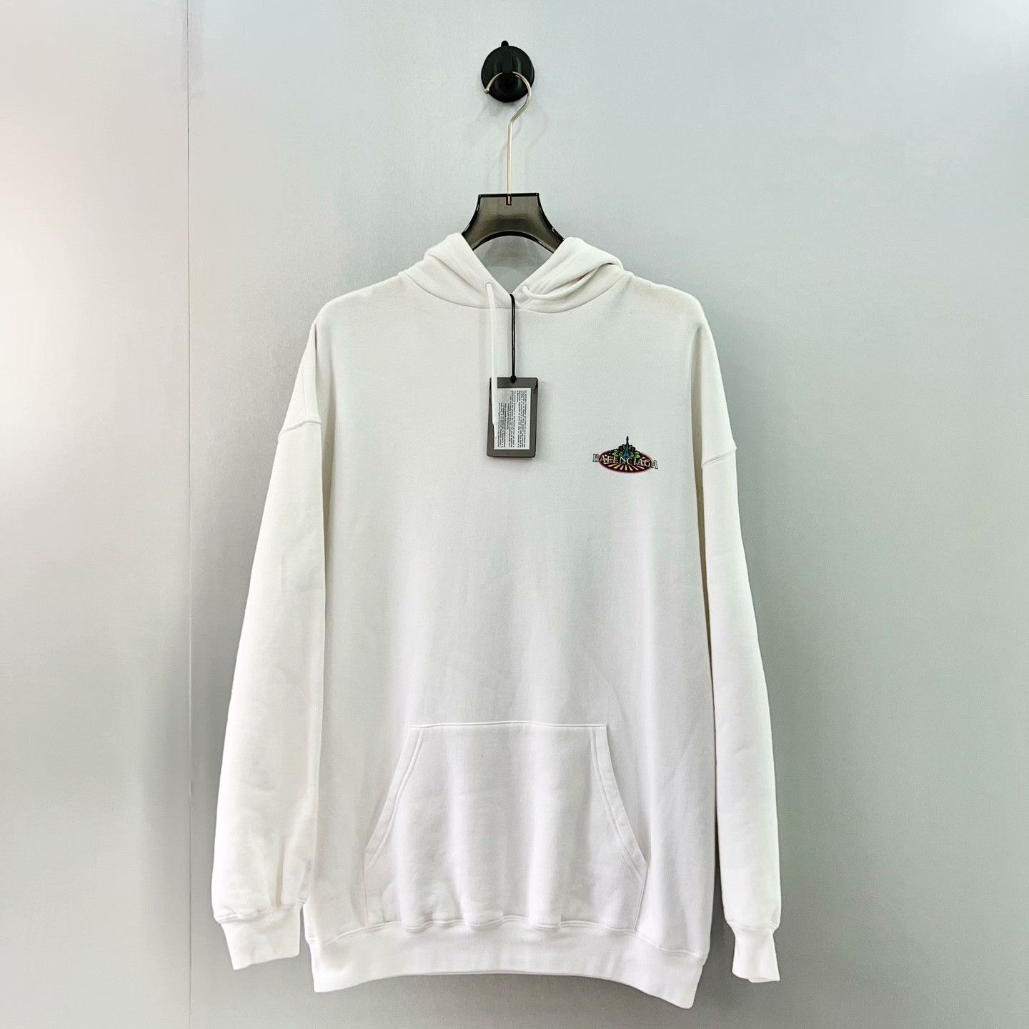 Balenciaga Balenciaga White Hoodie S Men Size US S / EU 44-46 / 1 - 1 Thumbnail