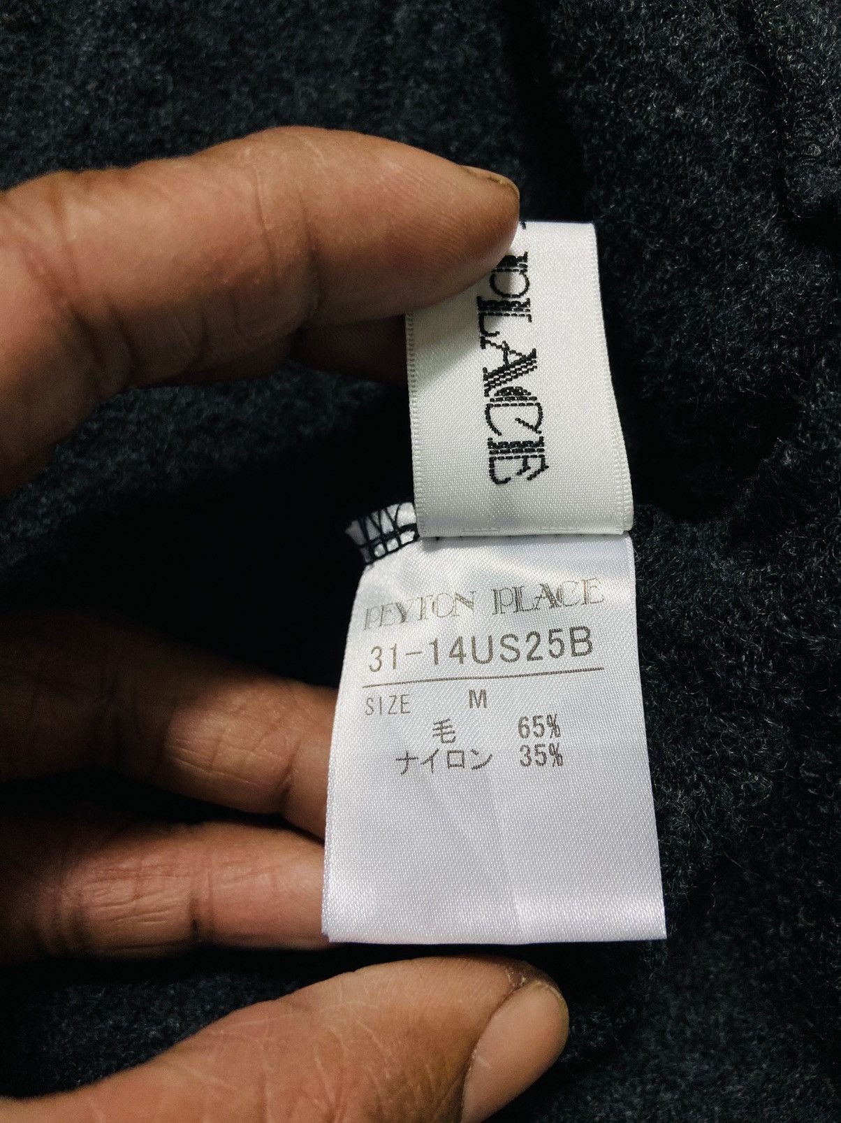 Japanese Brand Peyton Place Dark Grey Wool Blend A-Line Cape Coat - Medium Size M / US 6-8 / IT 42-44 - 9 Thumbnail