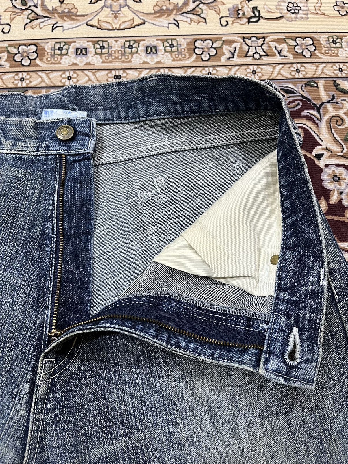 Swagger Swagger Japanese Brand Patchwork Denim Size US 34 / EU 50 - 16 Thumbnail