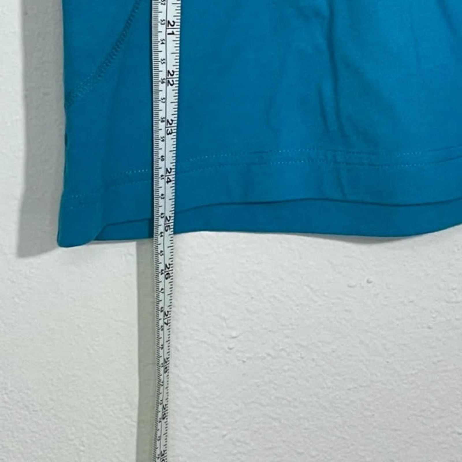 Tek Gear Tek Gear Blue Scoop Neck Tee Slightly Fitted Size XL Size XL / US 12-14 / IT 48-50 - 3 Thumbnail