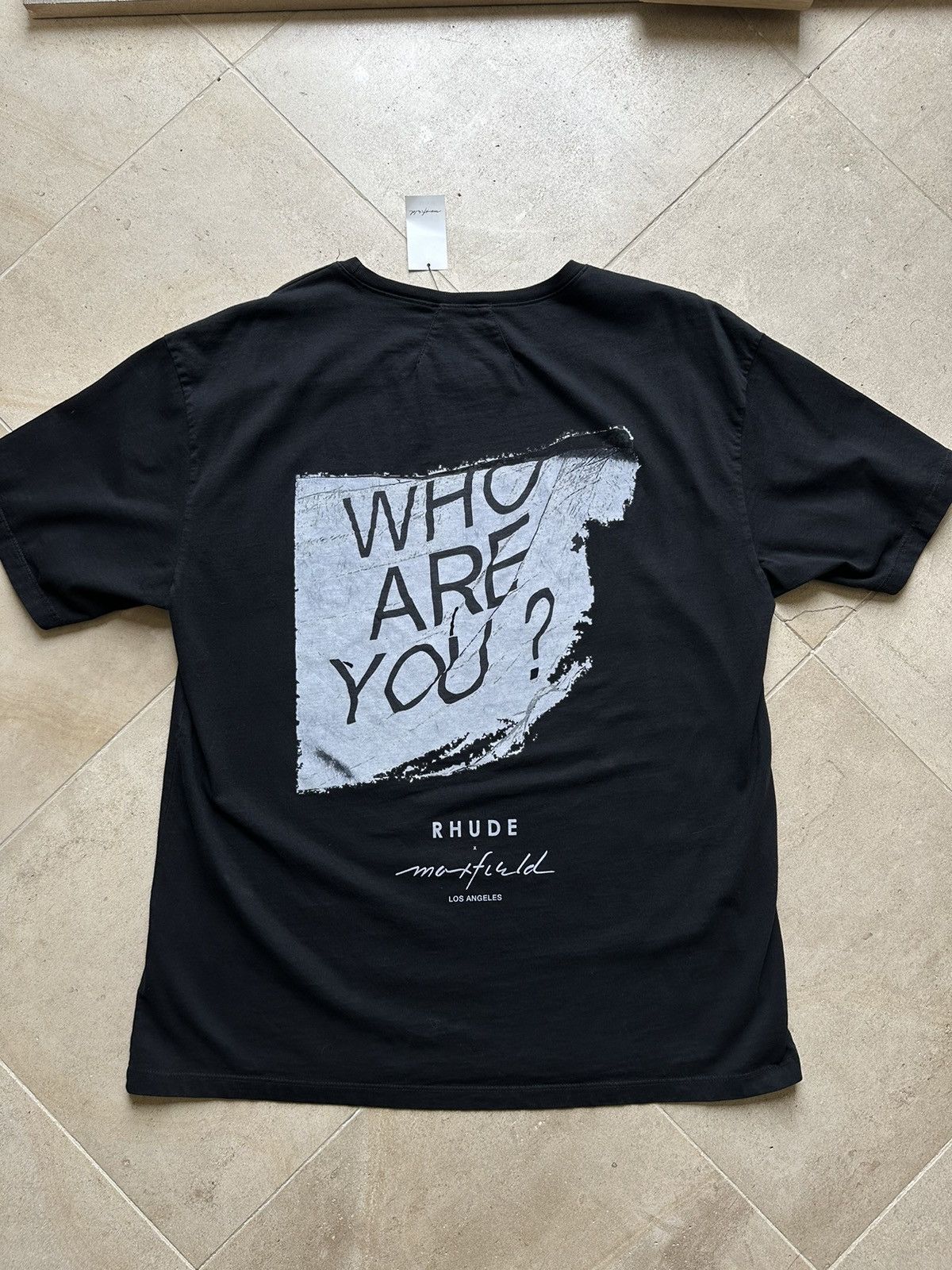 Rhude Rhude Pop Up Who Are You Tee Shirt Size US L / EU 52-54 / 3 - 2 Thumbnail