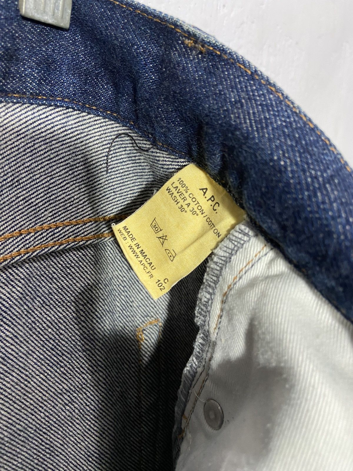 A.P.C. A.P.C. Rescue Selvedge Denim Pants Button Fly Jeans Pants Size US 33 - 8 Thumbnail