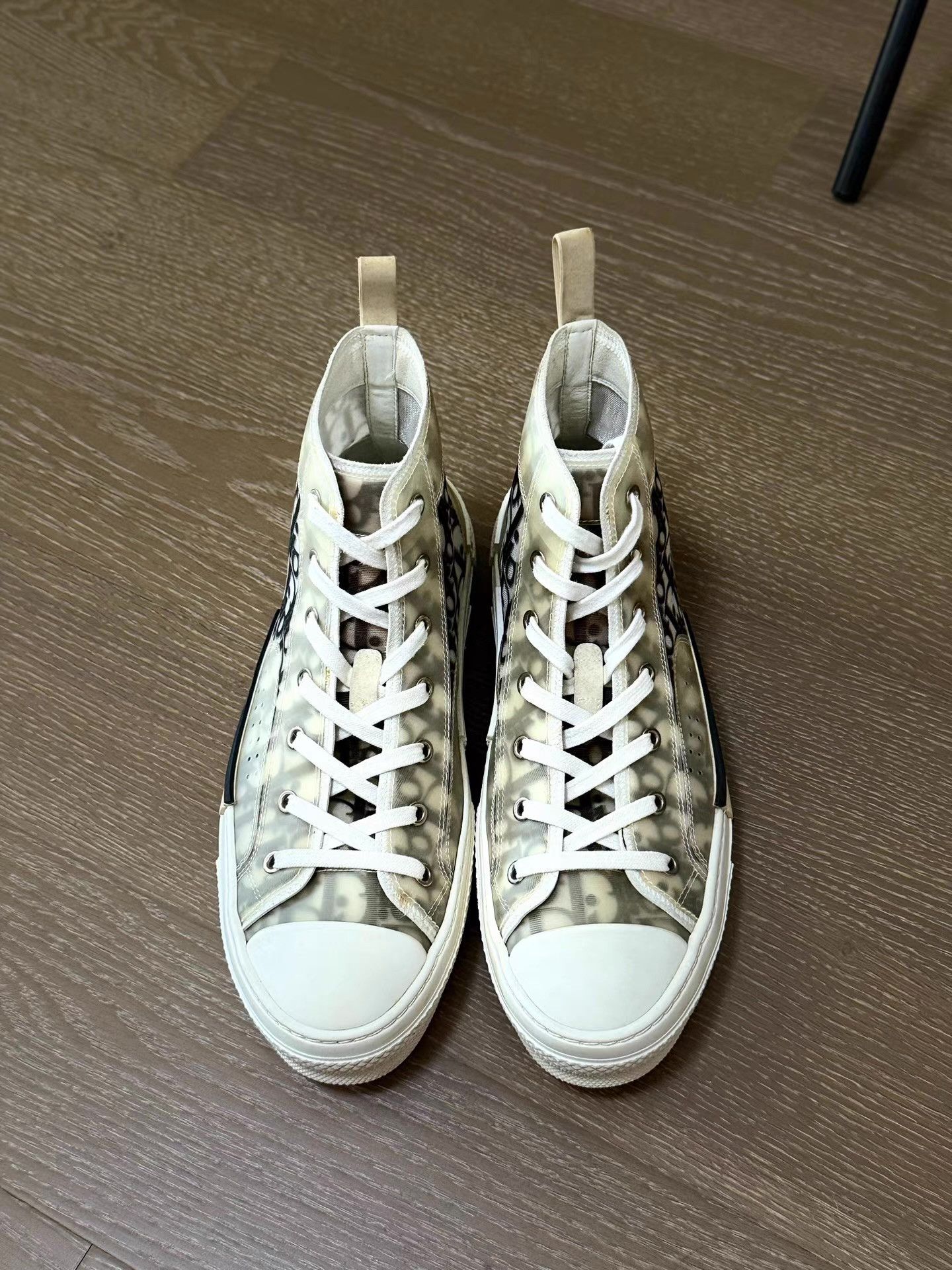 Dior Dior B23 High-Top Canvas Sneakers Ｑ20 Size US 8.5 / EU 41-42 - 2 Thumbnail