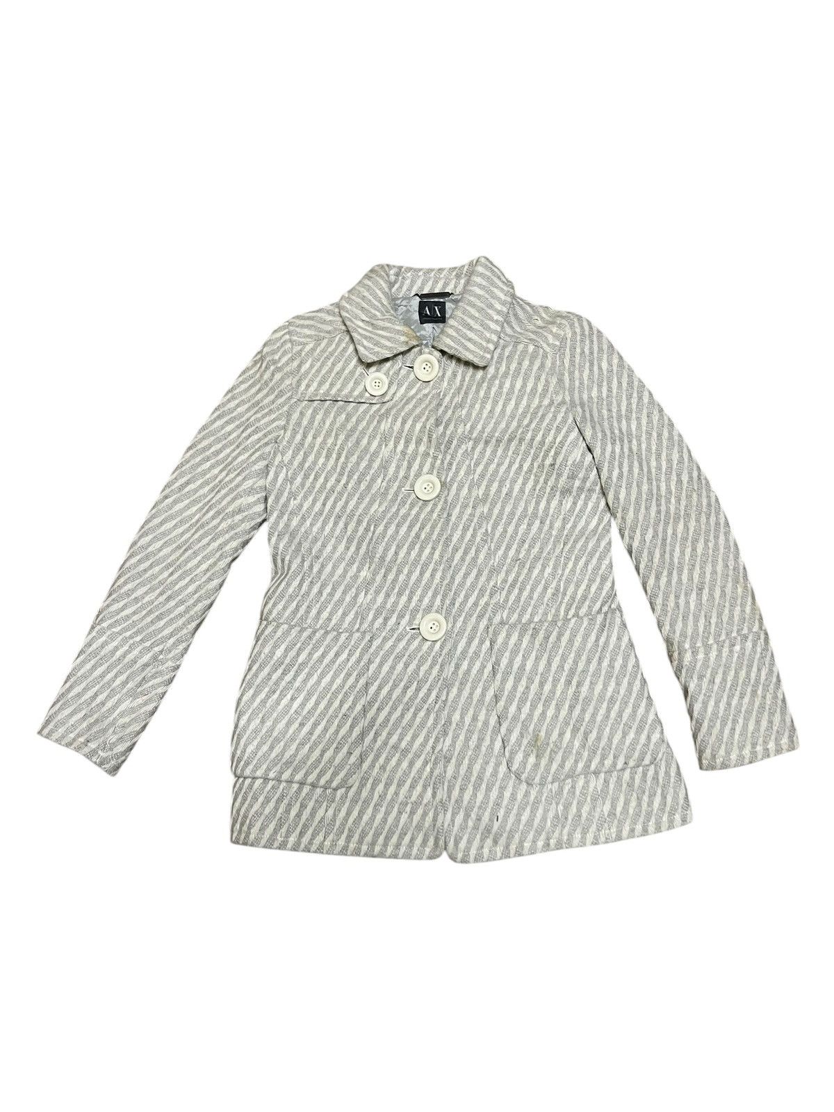 Armani Exchange Armani Exchange Wool Jacket Size M / US 6-8 / IT 42-44 - 1 Thumbnail