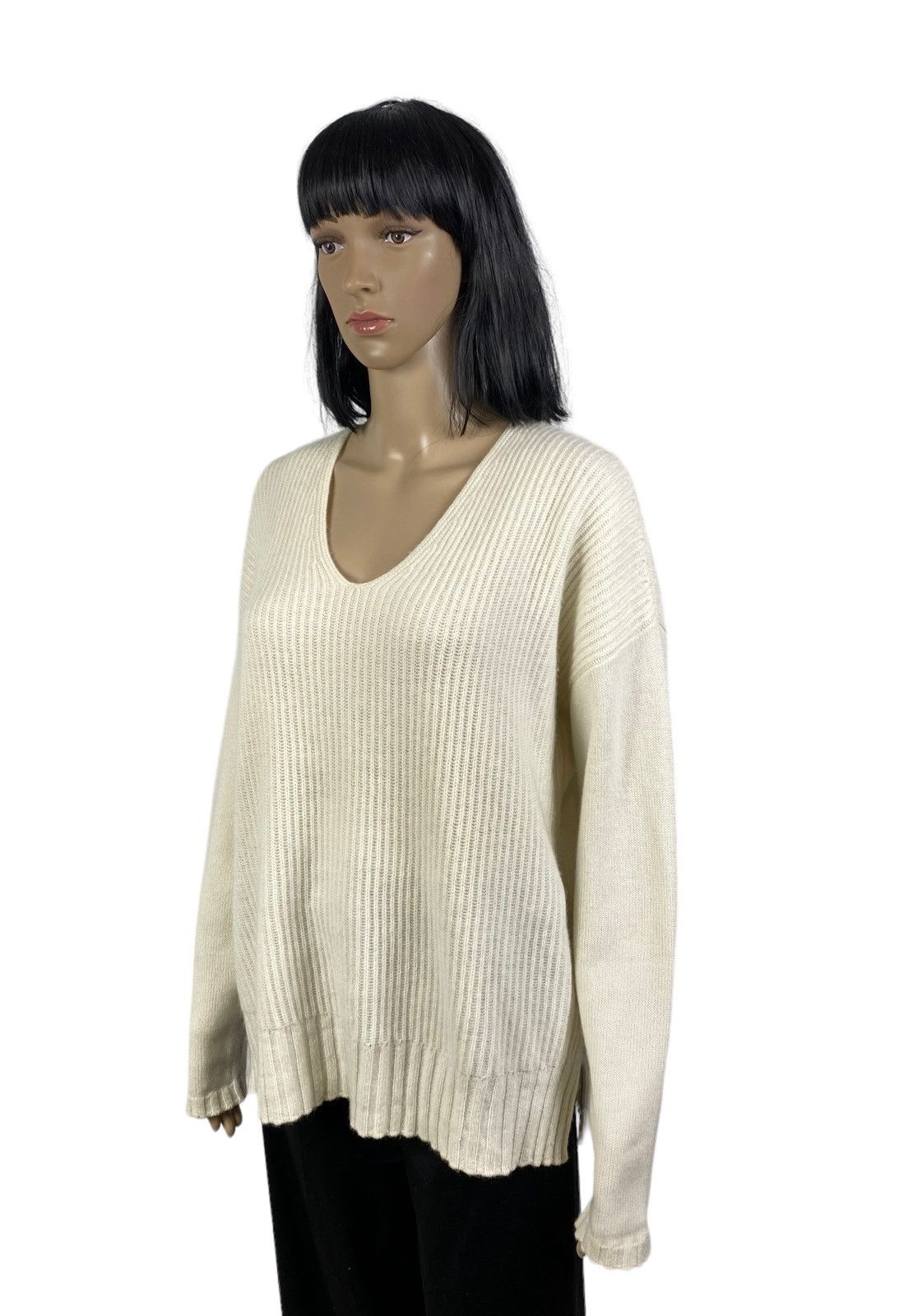 FTC FTC Cashmere Sweater Twill V-Neck Pullover Womens size M Size M / US 6-8 / IT 42-44 - 3 Thumbnail