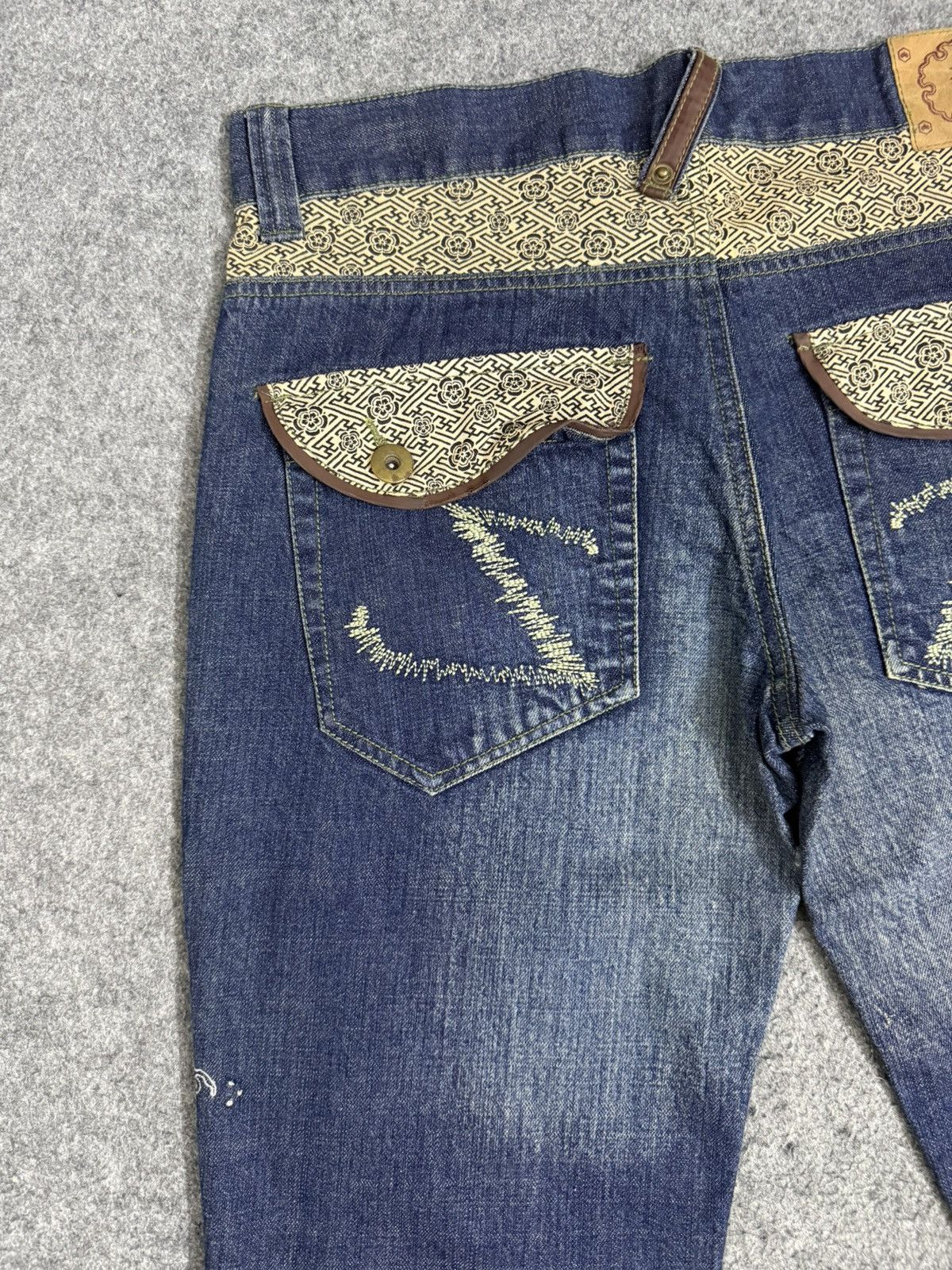 Karakuri Tamashii A6 GOLD FISH KOI EMBROIDERED LIKE KARAKURI SUKAJAN Size US 34 / EU 50 - 9 Thumbnail