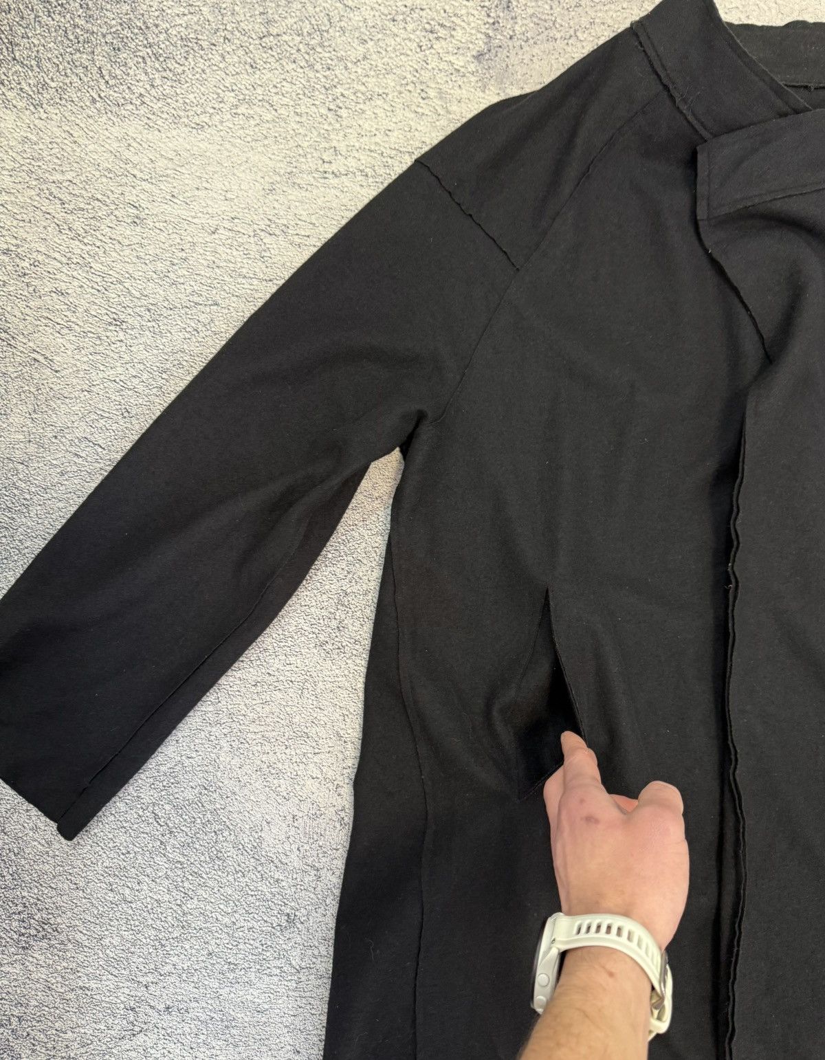 OSKA OSKA Wool Open Front Coat Minimalist Designer German Women 2 Size S / US 4 / IT 40 - 7 Thumbnail