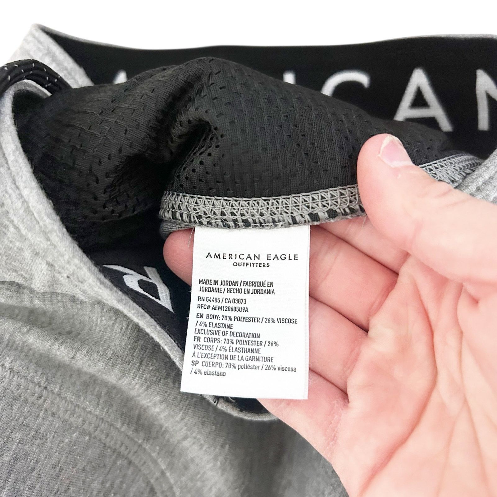 American Eagle Outfitters American Eagle Gray Sweat Shorts Sz S Size US 28 / EU 44 - 3 Thumbnail