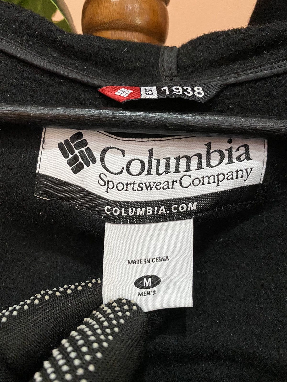 Columbia Columbia Sportswear Red Plaid Wool Blend Hoodie Jacket Size US M / EU 48-50 / 2 - 7 Thumbnail