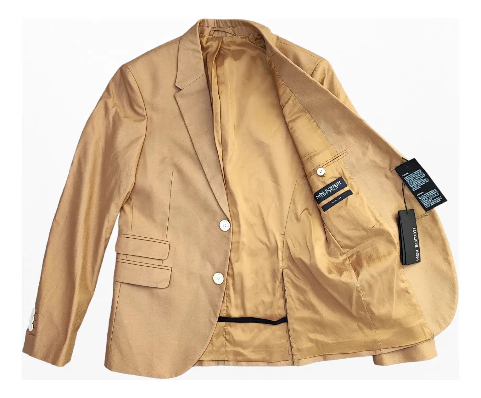 Neil Barrett NEIL BARRET ITALIAN CAMEL BLAZER-FASHIONELLA Size 34R - 3 Thumbnail