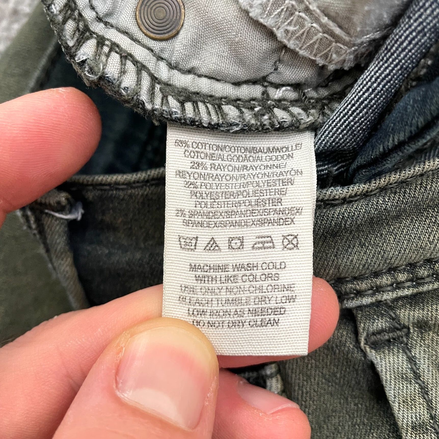 Free People Free People Jeans Womens 27 Brown Wash Mid Rise Straight Leg 30x26 Vintage No 5-Pocket Womens Mens Girls Size 27" / US 4 / IT 40 - 6 Thumbnail