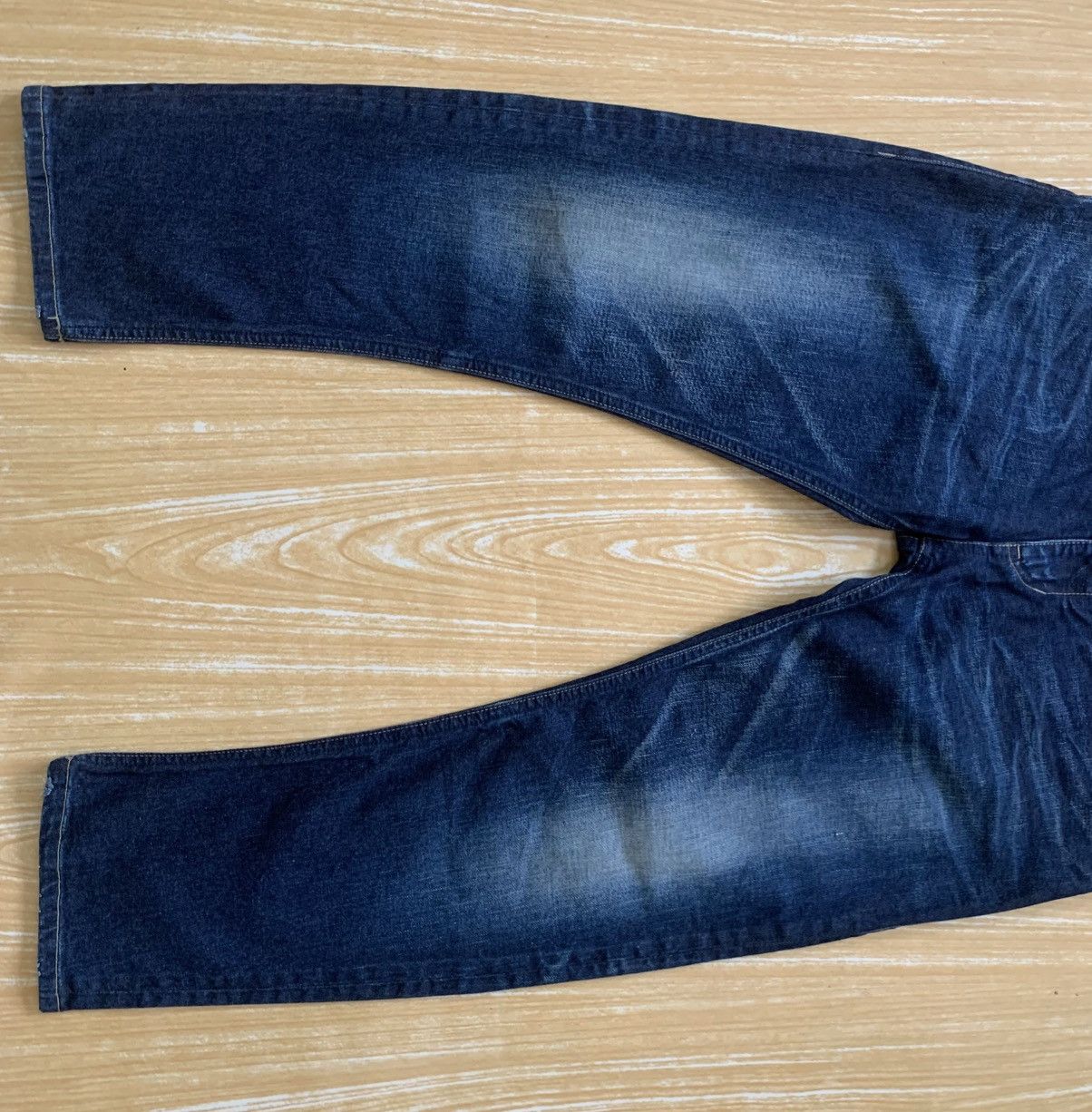 Designer × Japanese Brand 🔥 291295 Homme Japanese Brand Denim Pants New With Tag Size US 34 / EU 50 - 10 Thumbnail