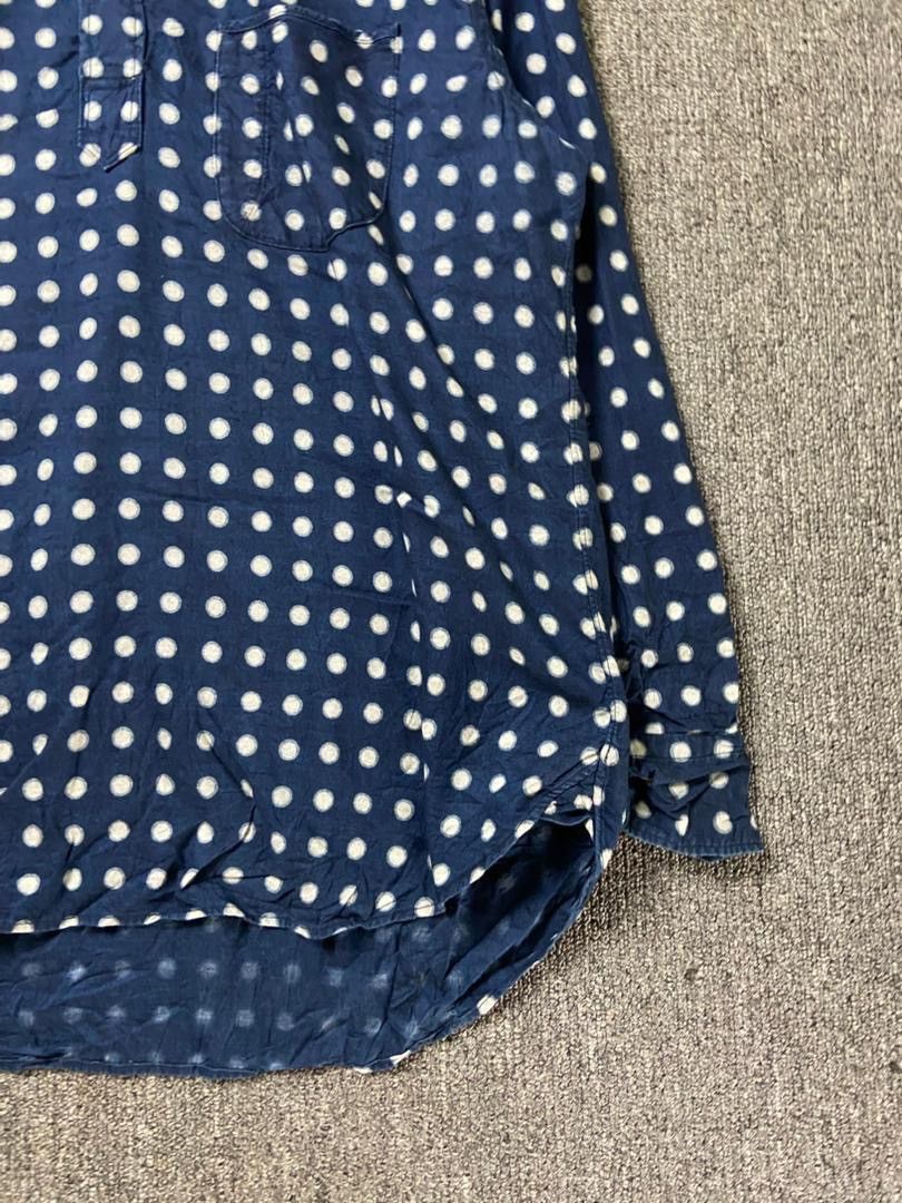 Japanese Brand 45R Japanese Brand Polka Dot Printed Shirt (204) Size US M / EU 48-50 / 2 - 5 Thumbnail