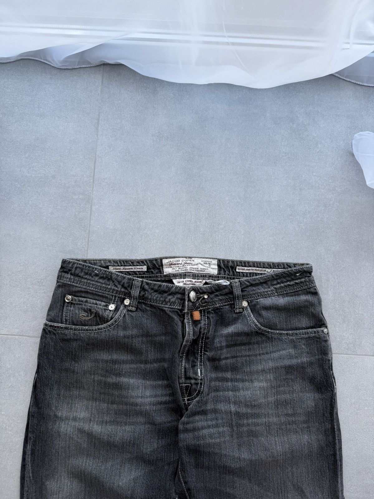 Jacob Cohen vintage Jacob Cohen baggy flared hype washed jeans japanese Size US 36 / EU 52 - 7 Thumbnail
