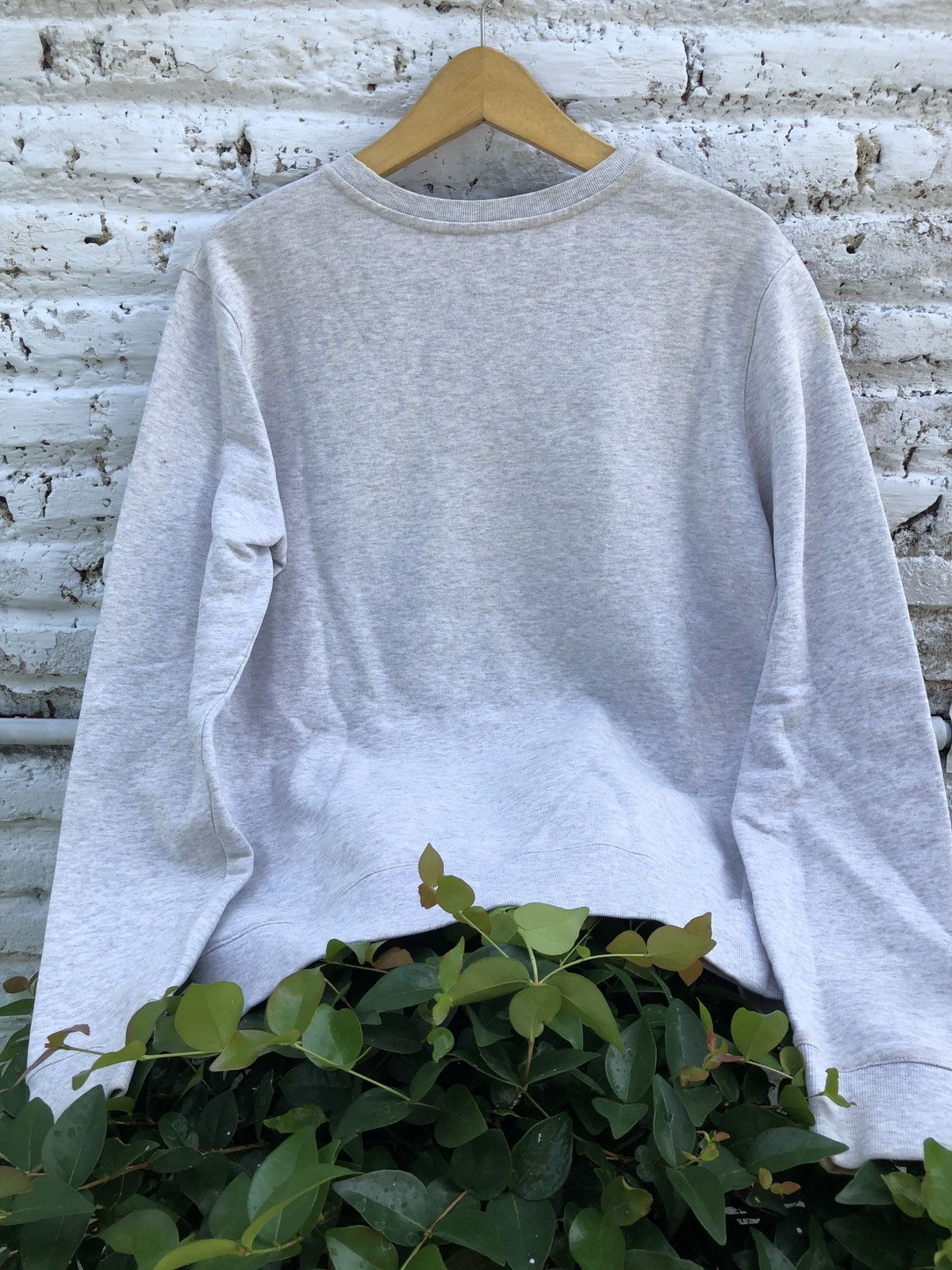 A.P.C. APC BIG LOGO UNISEX SWEATERS GREY Size S / US 4 / IT 40 - 3 Thumbnail