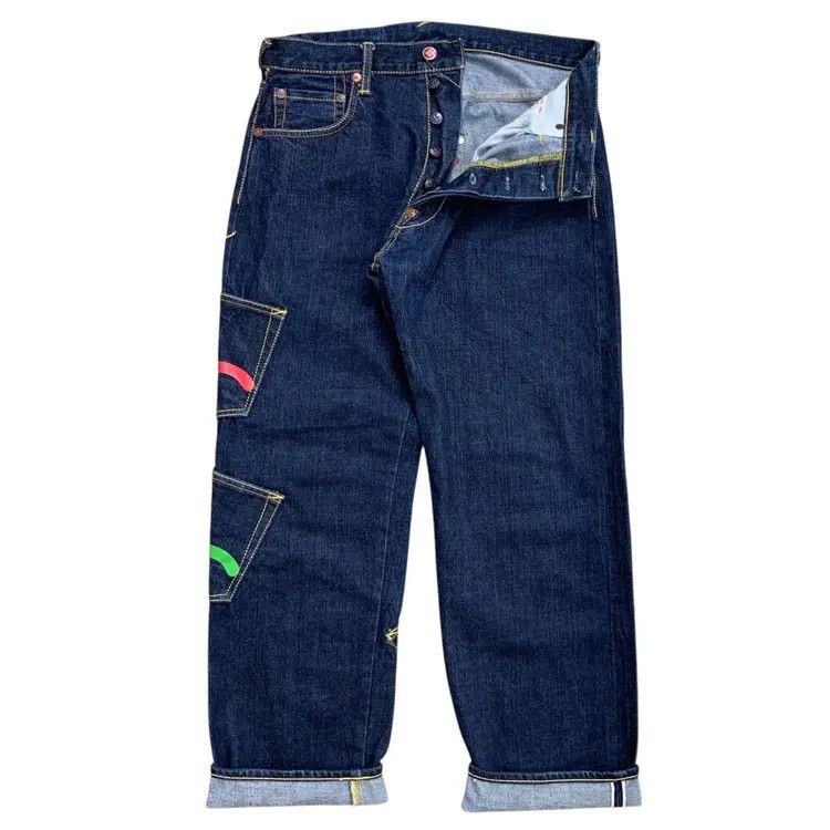 Evisu RARE! Evisu Daicock Multipocket Selvedge Denim Size US 30 / EU 46 - 5 Thumbnail