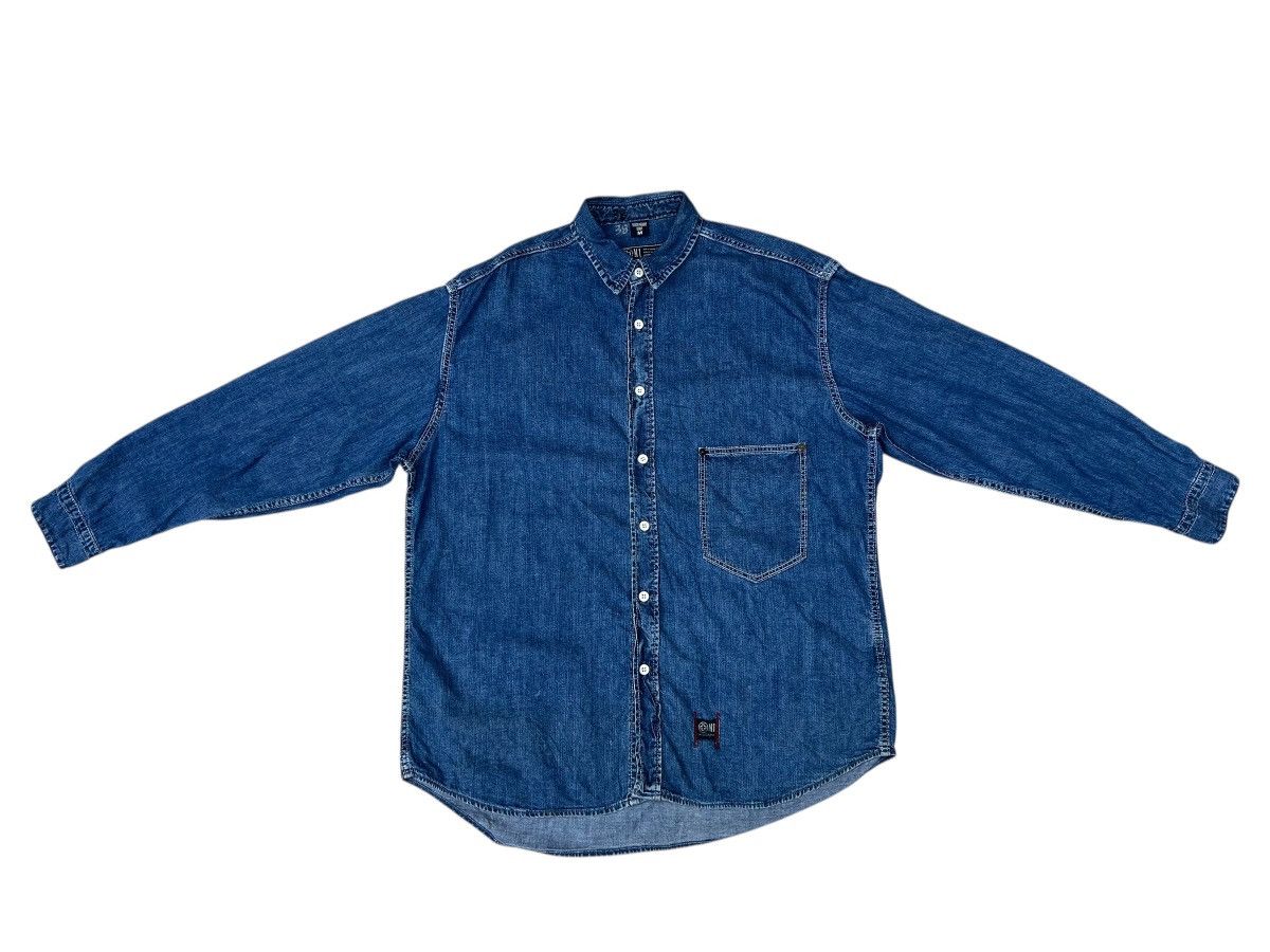 Vintage 45rpm NMD Oversized Denim Shirt Pit 25.5 inches