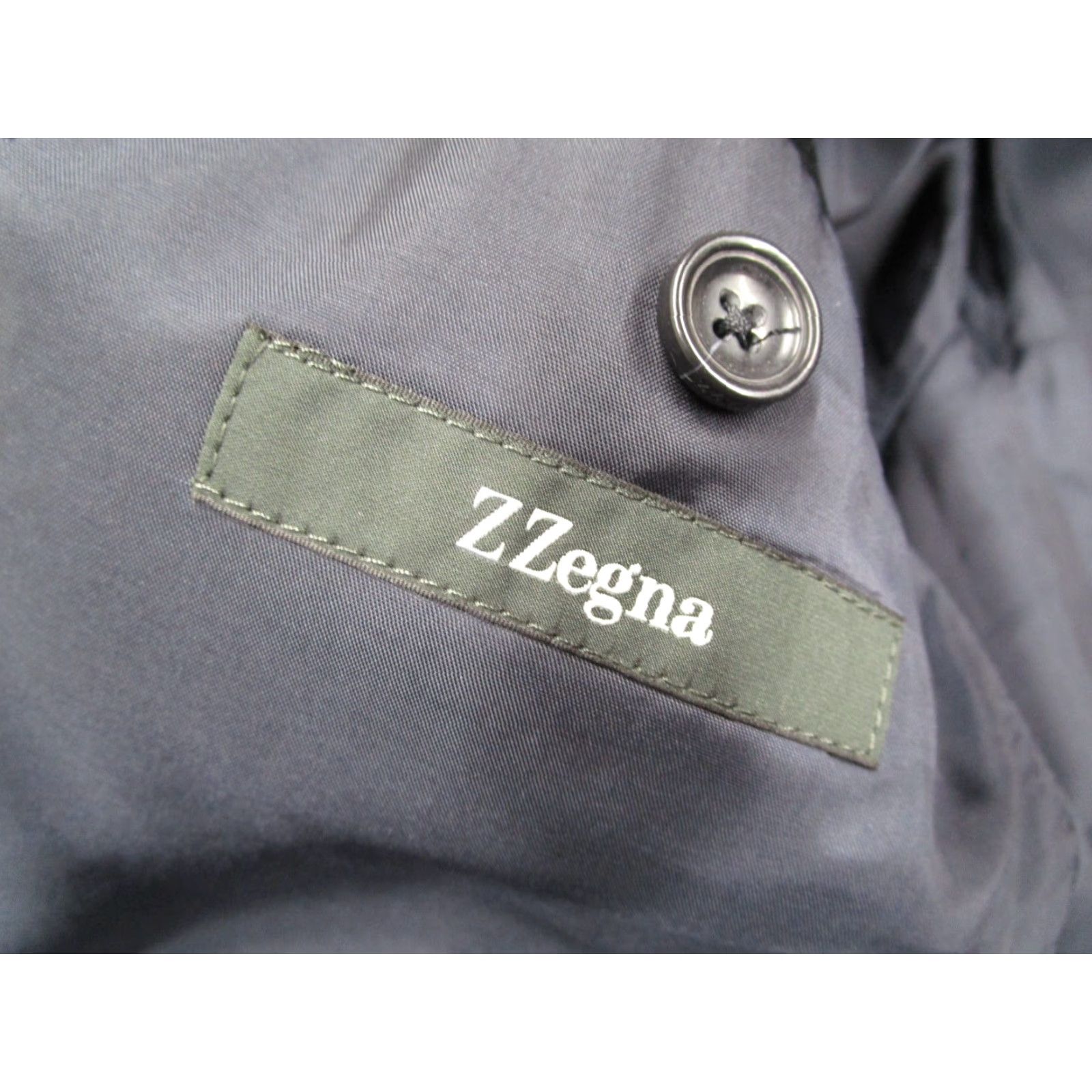 Ermenegildo Zegna Z Zegna Jacket Mens 52 L EU Blue Striped Wool 2 Button Double Vented City Size US XS / EU 42 / 0 - 2 Thumbnail