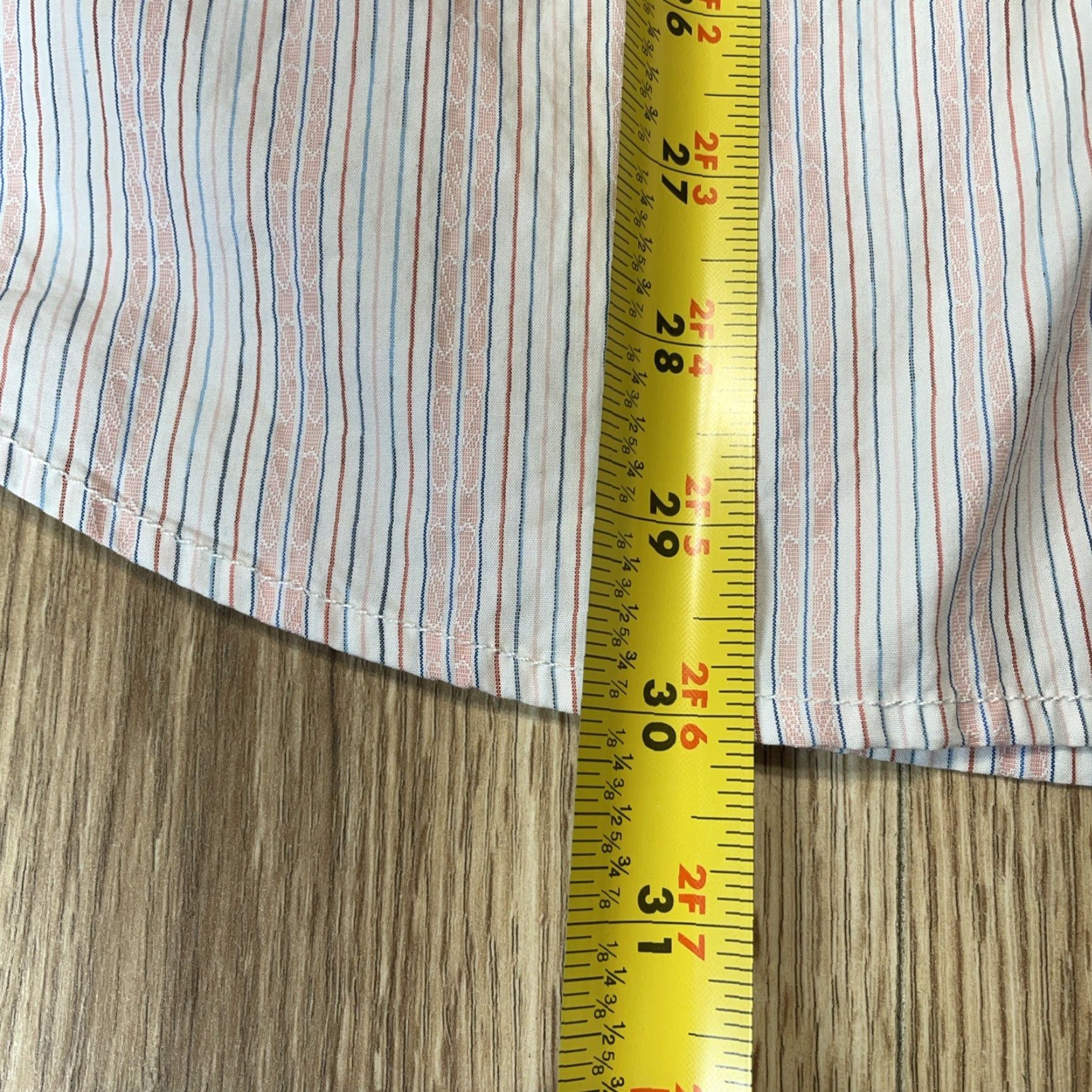 Tommy Bahama VINTAGE Tommy Bahama Men’s Button-Up Shirt Long Sleeve Size Large White Pink Striped Size US L / EU 52-54 / 3 - 5 Thumbnail