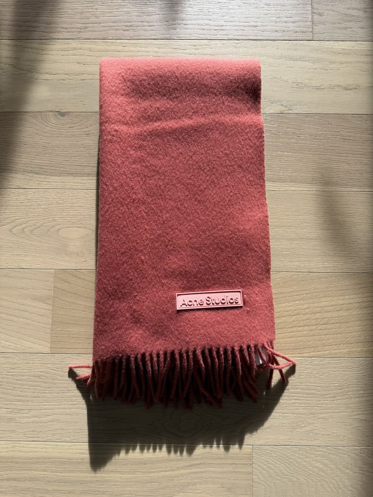Acne Studios Fringe Wool Scarf Size ONE SIZE - 1 Thumbnail