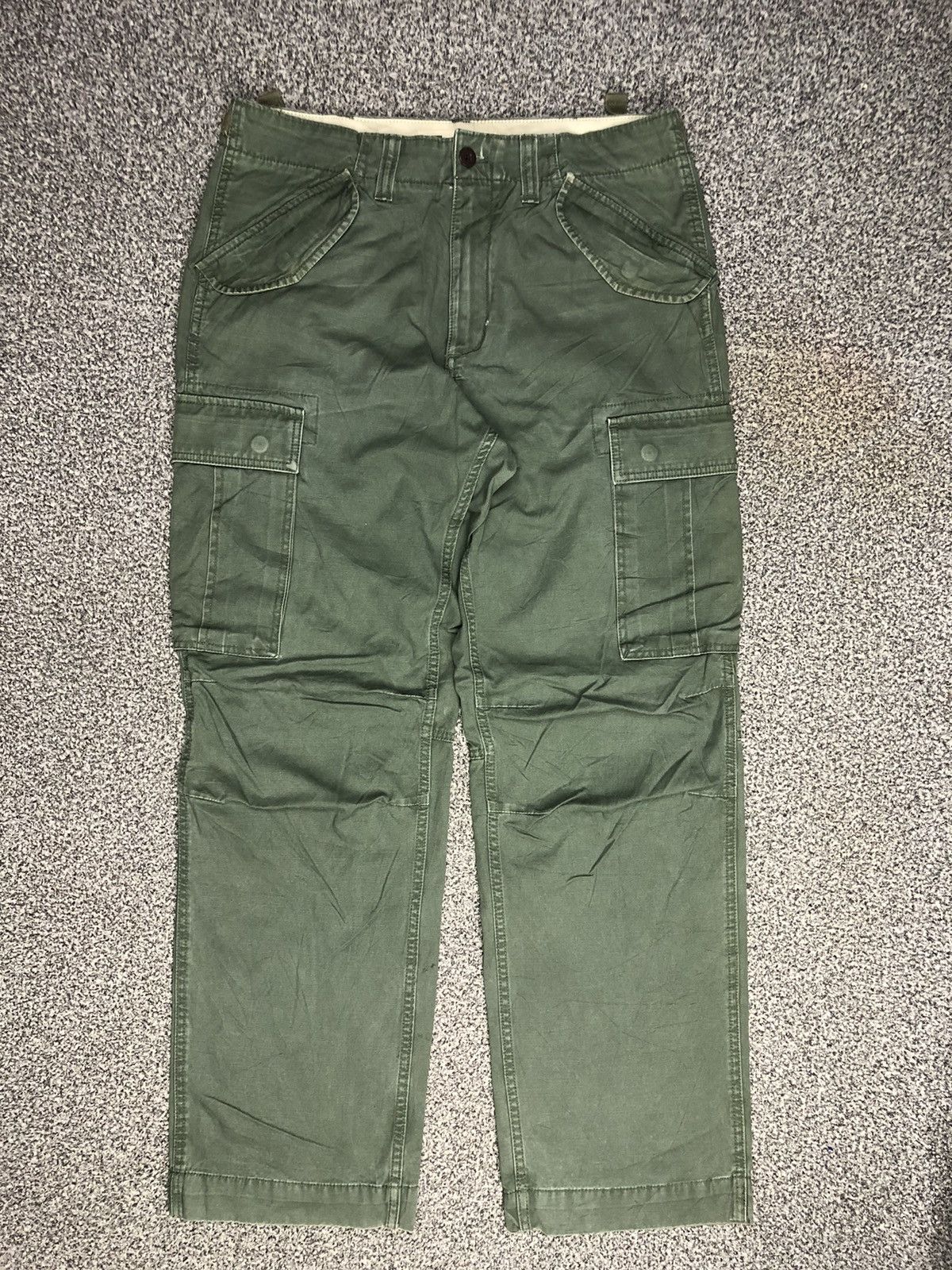 Japanese Brand × Vintage Japanese Brand GAP khakis Army Cargopants Size US 35 - 2 Thumbnail