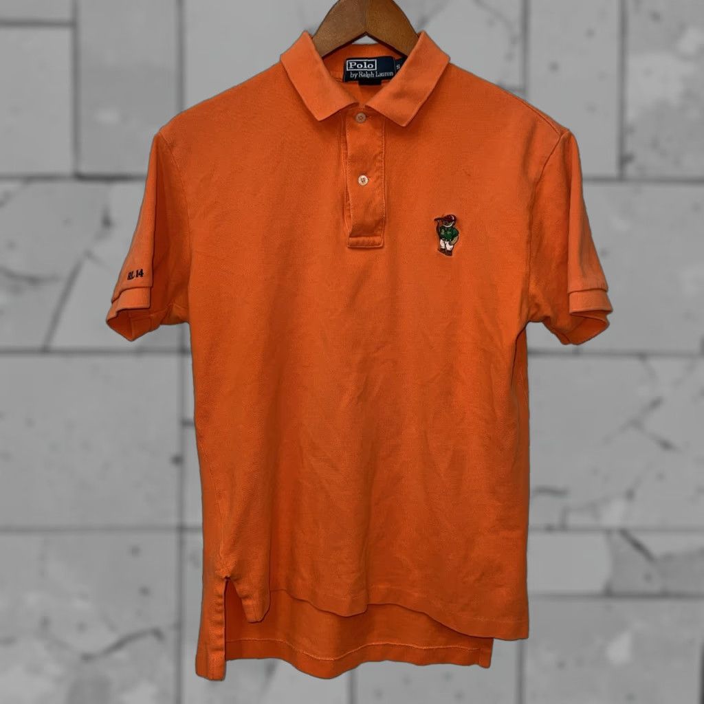 Polo Ralph Lauren Polo Ralph Lauren Polo Shirt Mens Orange Size S Size US S / EU 44-46 / 1 - 1 Thumbnail