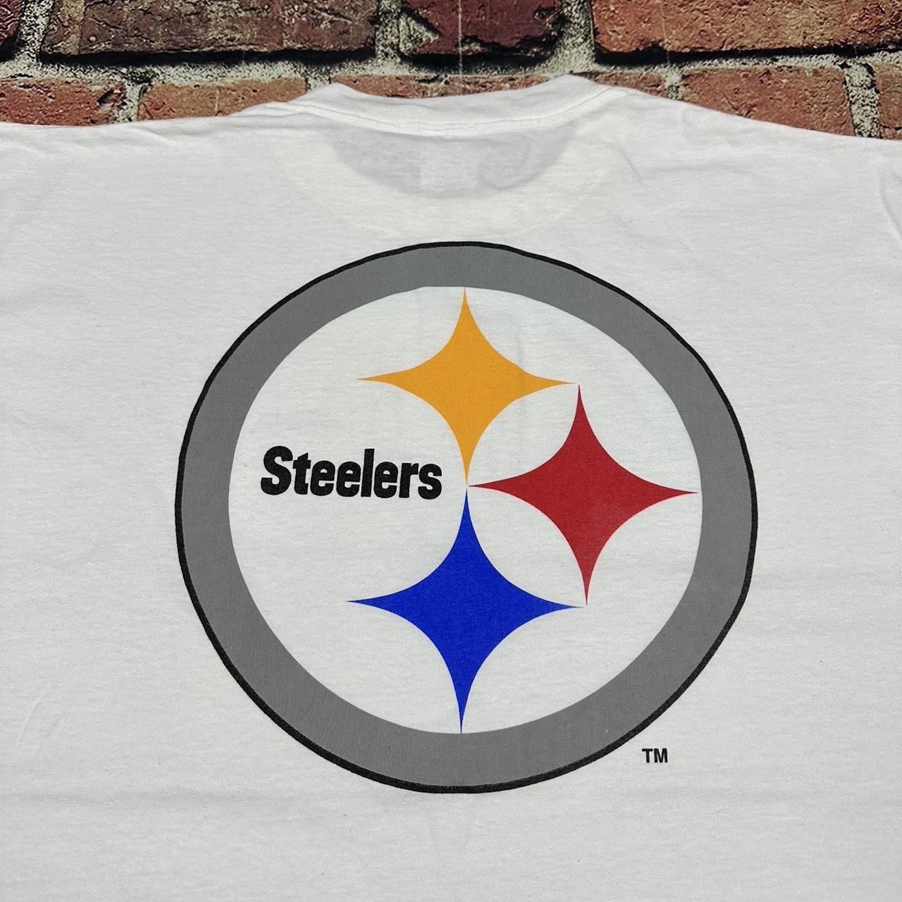 NFL Vintage Pittsburgh Steelers MBNA America NFL T Shirt 90s Size US XL / EU 56 / 4 - 3 Thumbnail
