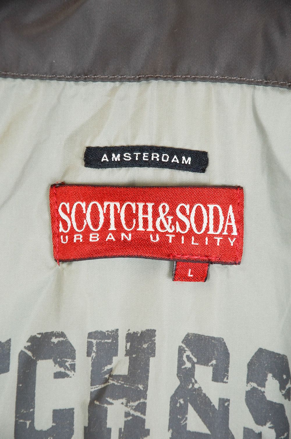 Scotch & Soda Scotch & Soda Bomber Jacket – Flight Patch Design – Size L Size US L / EU 52-54 / 3 - 11 Thumbnail