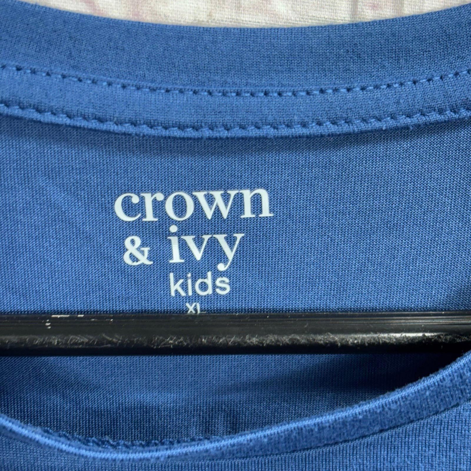 Other Crown & Ivy Kids Long Sleeve Graphic Shirt Size XL Size US XL / EU 56 / 4 - 3 Thumbnail