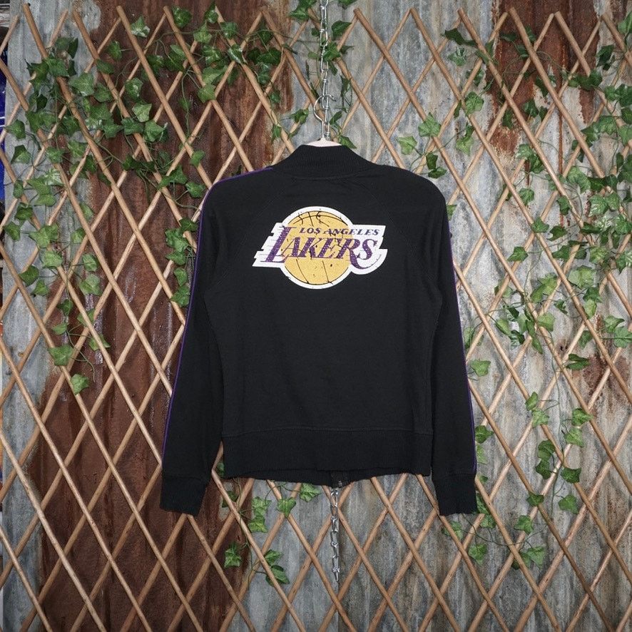 NBA Medium - Vintage Y2K Los Angeles Lakers zip up track jacket Size US M / EU 48-50 / 2 - 2 Thumbnail
