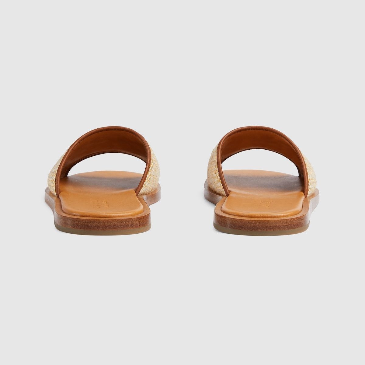 Gucci o1loc1c0625 Slide Sandals With Embroidery in Multicolor Size US 10.5 / EU 43-44 - 2 Thumbnail