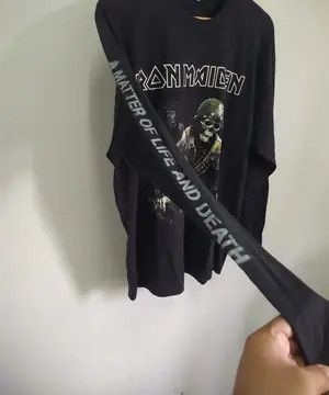 Band Tees Vintage 2006 Iron Maiden "A Matter of Life and Death" Size US L / EU 52-54 / 3 - 4 Thumbnail