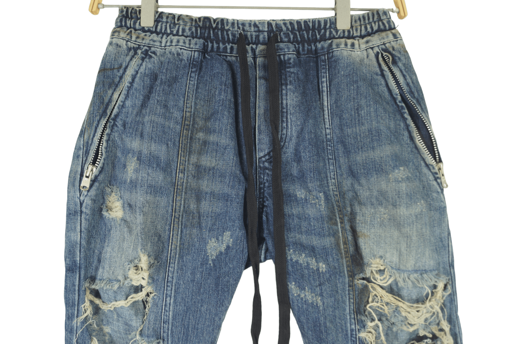 Halo Rare Denim Halo Tokyo Stylish Distressed Item Size US 32 / EU 48 - 2 Thumbnail